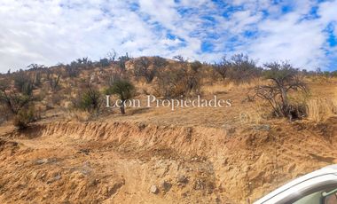 Leon propiedades vende parcelas en Los Maquis, Curacavi desde $17.000.000