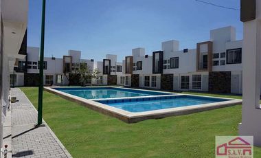 Casa Nueva en Venta con alberca en Emiliano Zapata, Morelos.