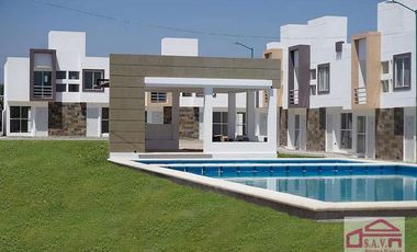 Casa Nueva en Venta con alberca en Emiliano Zapata, Morelos.