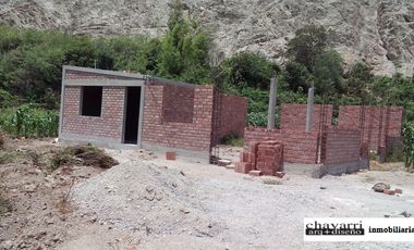 HERMOSO TERRENO EN LUNAHUANA ANEXO CATAPALLA A PIE DE CERRO