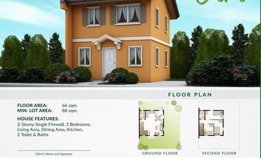 3 BEDROOMS CARA HOUSE AND LOT FOR SALE AT BUTUAN CITY