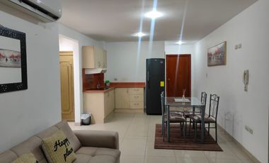 Suite amoblada de alquiler en Ciudadela Guayaquil, planta baja.