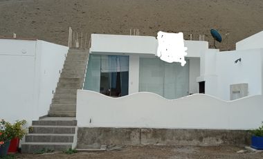 SE REMATA CASA DE PLAYA X VIAJE  EN QUEBRADA DE PUERTO FIEL CERRO AZUL