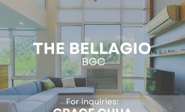 2 Bedroom Condominium for Sale in The Bellagio, BGC, Taguig