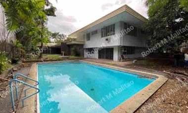 House & Lot with Swimming Pool inside the posh Dasmarinas Village, Makati City