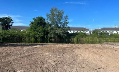 Empty land for sale Ready to build a house, Panya Resort, Bang Phra, Sriracha