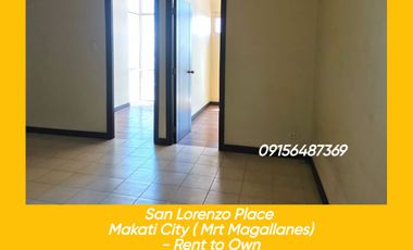 3 Bedroom Condo in Makati San Lorenzo Place Condo as low as 30K Monthly Rent to Own