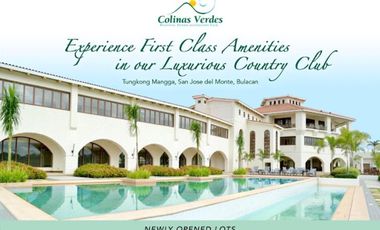 Colinas Verdes Exclusive Subdivision Residential Lot 144sqm. in San Jose Del Monte Bulacan