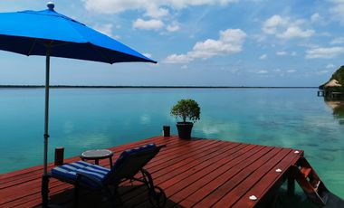 CASA EN VENTA CON MUELLE BACALAR QUNTANA ROO