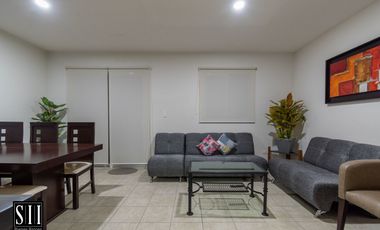RENTO CASA AMUEBLADA, 3 RECAMARAS, 2.5 BAÑOS, 2 autos, jardín 15 m2, condominio Cerrada Brescia