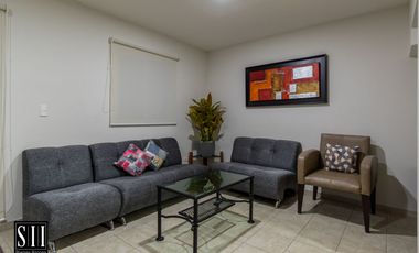 RENTO CASA AMUEBLADA, 3 RECAMARAS, 2.5 BAÑOS, 2 autos, jardín 15 m2, condominio Cerrada Brescia