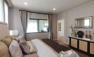 ♦ Plot Camelia ♦ Single house 2 storey, 59.10 sq.w. 206 sq.m. | 4 Beds, 3 Parking | Saransiri Salaya - Pinklao (สราญสิริ ศาลายา – ปิ่นเกล้า) | Near MU