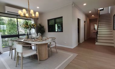 ♦ Plot Camelia ♦ Single house 2 storey, 59.10 sq.w. 206 sq.m. | 4 Beds, 3 Parking | Saransiri Salaya - Pinklao (สราญสิริ ศาลายา – ปิ่นเกล้า) | Near MU