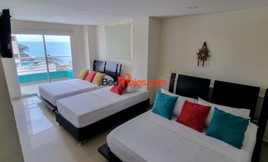 Apartamento por dias con excelente vista al mar Brisa Marina