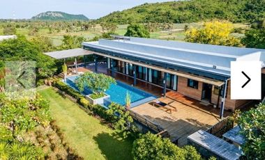 Pranburi house 6 rai 4bed 5bath with pool 80,000,000 Am: 065619----