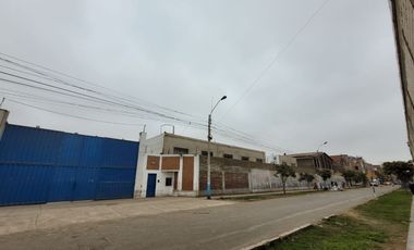 Se Vende Terreno Con Local Industrial En Esquina - Carmen De La Legua