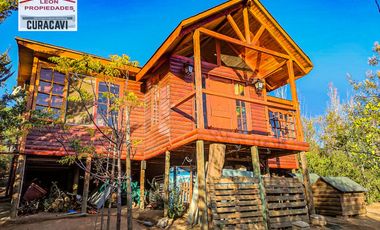 🏠León Propiedades vende casa en Camino los Naranjos, Curacavi🏠