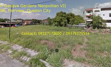 Big Lot For Sale In Commonwealth Fairview Quezon City Near North Fairview Subdivision