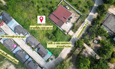 land for sale Adjacent to a concrete road, 3-phase power through 328 square meters, 600 meters from Sukhumvit Road, near Taphong Fruit Market and Mae Ramphueng Beach, Muang District, Rayong Province.