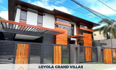 For Sale: Polished House and Lot Designed with High-Ceilings in Loyola Grand Villas, Quezon City 🏠