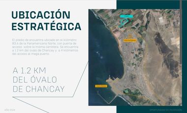 (M)VENDO ECELENTE TERRENO CHANCAY KLM. 84 ESPALDAS DE ARCOR