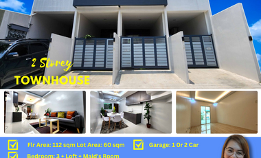 3BR Townhouse for sale in Tandang Sora near Commonwealth Quezon City  House and Lot