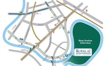 Luxury condo for sale, Supalai Riva Grande Rama 3 (Supalai Riva Grande), area 62 sq m, 35th floor, very beautiful view on the curve of the Chao Phraya