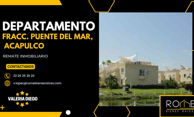 Hermoso Departamento En Condominio Hobycat, Fracc Puentes Del Mar, Acapulco, Guerrero