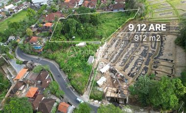 Prime Investment Opportunity, 912 Sqm Land in Munggu