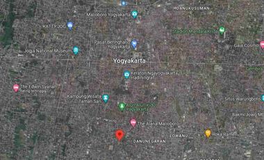 Rumah di Tirtodipuran  Mantrijeron Yogyakarta