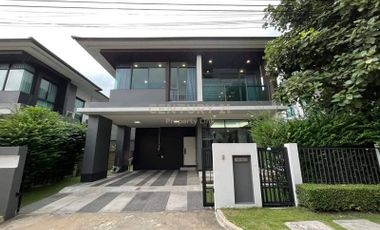For rent, 2-storey detached house, Setthasiri Village, Krungthep Kreetha, 57 square meters, beautiful decoration, ready to move in / 52-HH-66100