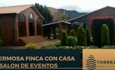 Excelente oportunidad FINCA CON SALO PARA EVENTOS