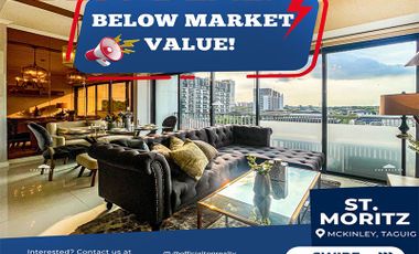 For Sale: 292k/SQM Condo in Mckinley Hill, Taguig City at St. Moritz 📣LOWEST PRICE IN THE MARKET! 🔔