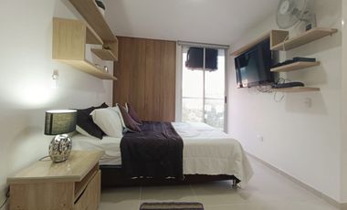 ALQUILER  APARTAESTUDIO AMOBLADO POR MES O MESES EN CAÑAVERAL