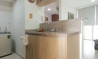 ALQUILER  APARTAESTUDIO AMOBLADO POR MES O MESES EN CAÑAVERAL