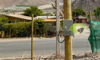 Parcela de 5.000 m2, electricidad instalada. Andacollito, Valle del Elqui. $50 millones