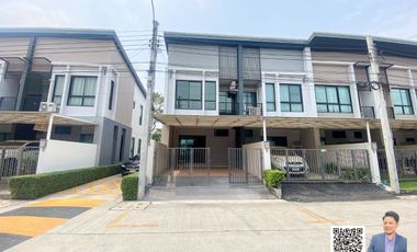 For sale: Time Home 2 village (Suan Luang - On Nut) corner townhome, 3 parking, and ready to move