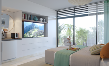 DEPARTAMENTO EN VENTA EN TULUM, QUINTANA ROO, TULUM COUNTRY CLUB, EXCLUSIVIDAD Y PLUSVALÍA
