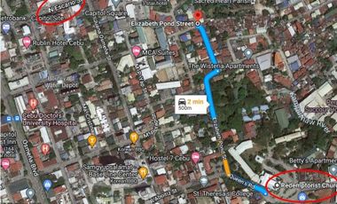 466 sqm Lot near Redemptorist Church and Our Lady of Sacred Heart Parish, Cebu City