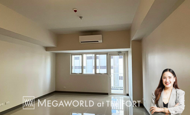 FOR SALE: Preselling 2-bedroom unit with balcony at penthouse level in Park Mckinley West Tower D Ready by October 2026