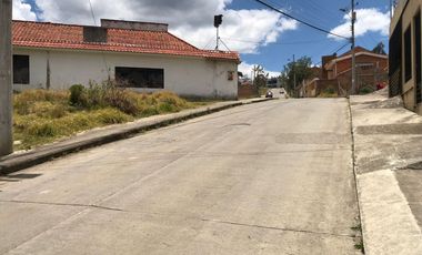 Venta de terreno con  230m2-ubicado en la urbanización Santa Sofia-Cuenca