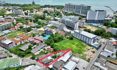Land for sale in Pattaya, Bang Lamung, Soi Na Kluea 14, great location, business district.