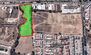 TERRENO EN RENTA BLVD. JUAN ALONSO DE TORRES