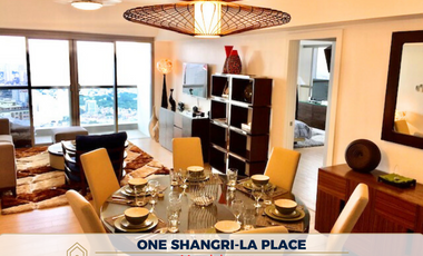 For Sale: 3 Bedroom Unit Facing the Morning Sun in One Shangri-La Place, Ortigas 🏢