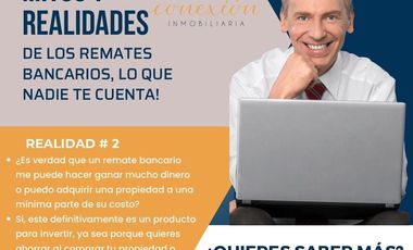 CASA EN REMATE BANCARIO