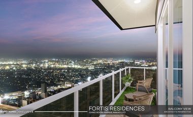 Chino Roces Makati City for sale 1 bed with balcony Fortis Residences Preselling condo