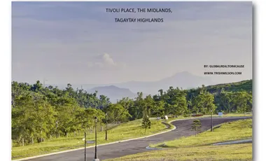 Residential lot w/ golf shares for sale in Tivoli, Tagaytay Highlands