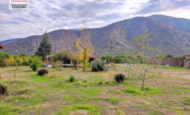 🏠León Propiedades vende o arrienda hermosa parcela con casa en sector Cuyuncavi, Curacaví🏠