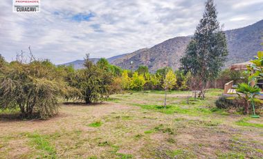 🏠León Propiedades vende o arrienda hermosa parcela con casa en sector Cuyuncavi, Curacaví🏠