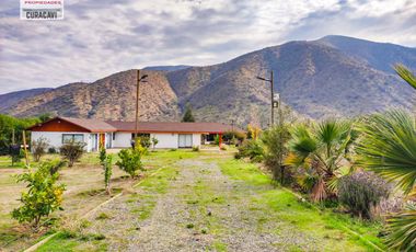 🏠León Propiedades vende o arrienda hermosa parcela con casa en sector Cuyuncavi, Curacaví🏠